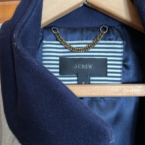 J. Crew Colorblock Coat - Picture 3 of 6